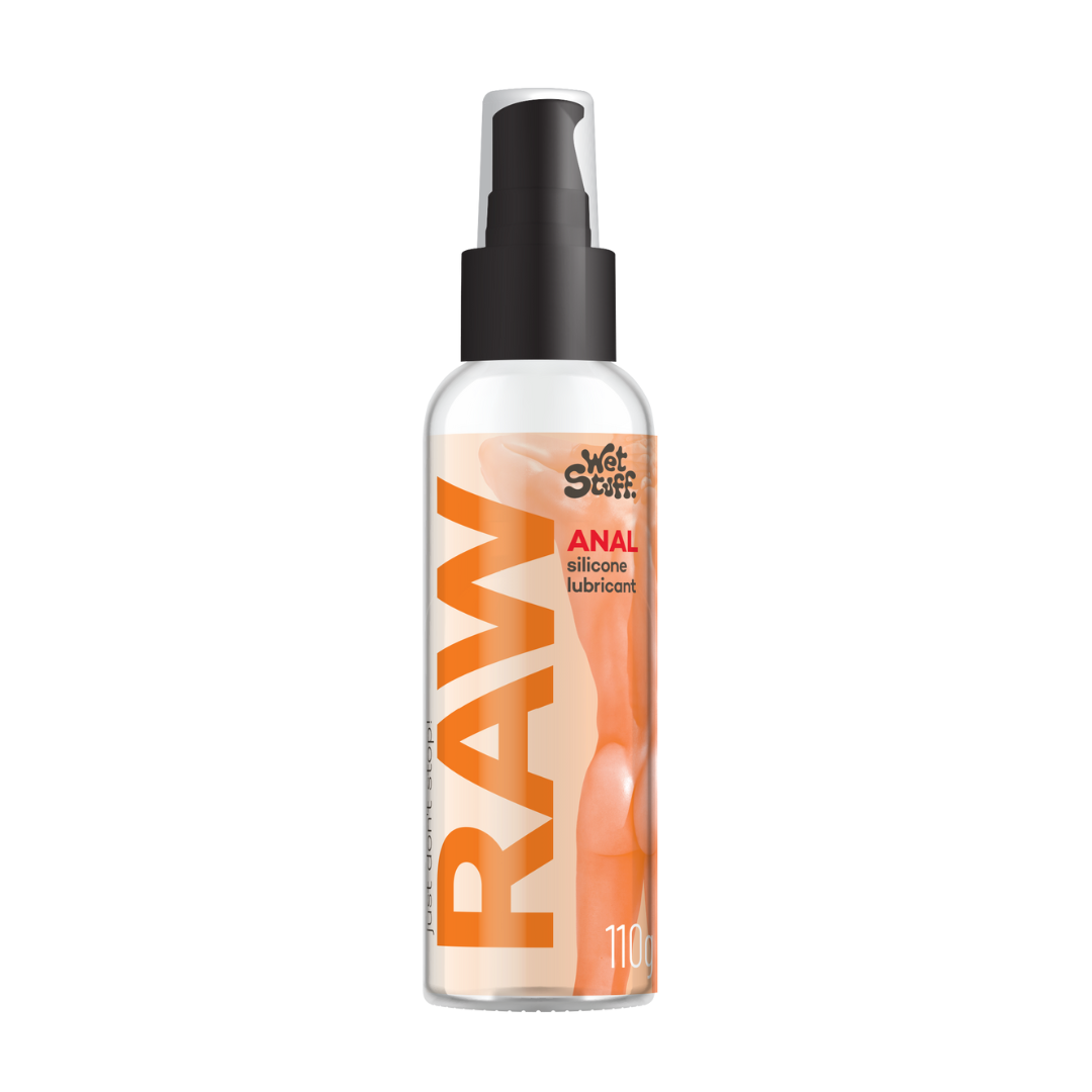 Raw silicone lubricant